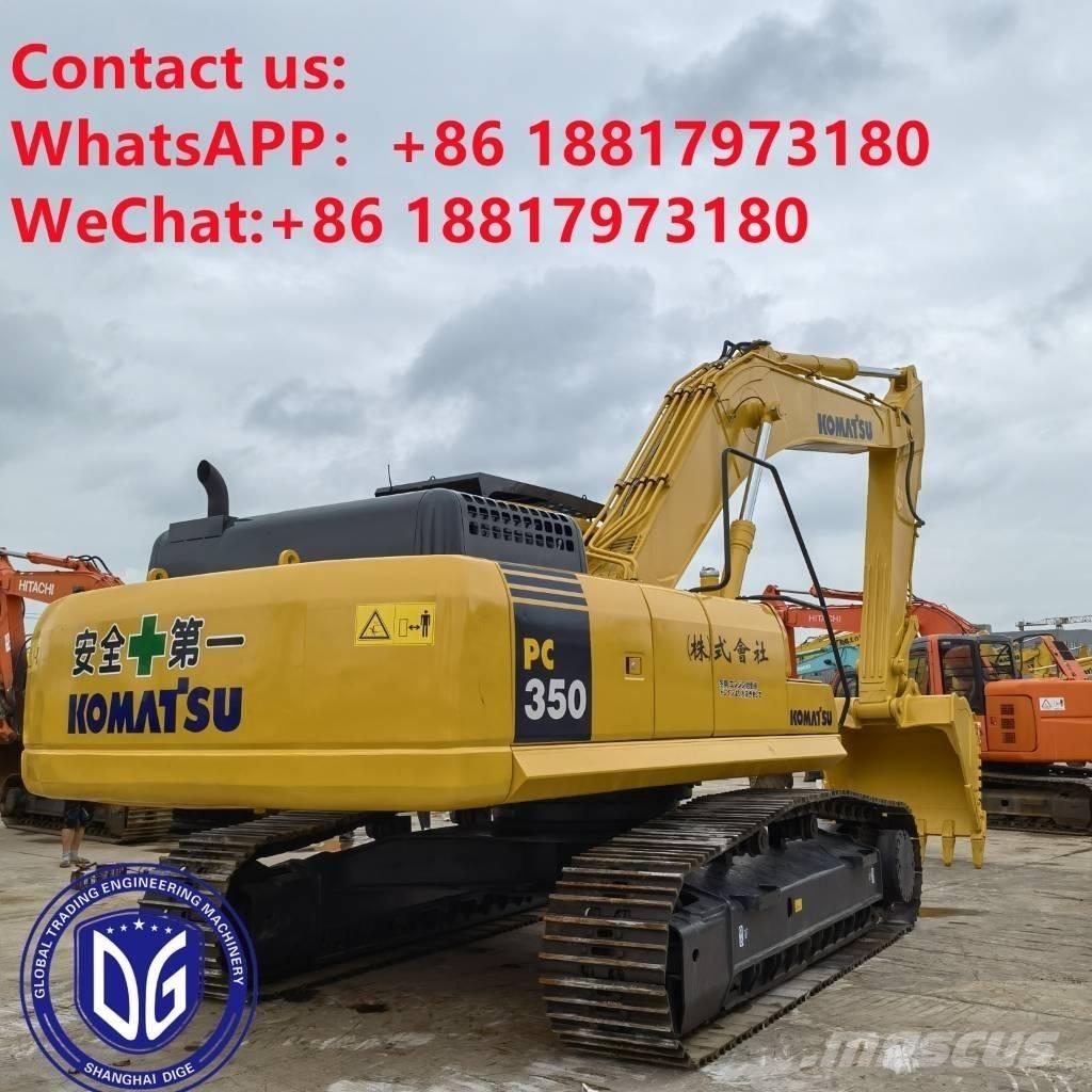 Komatsu PC 350-7 Pásová rýpadla