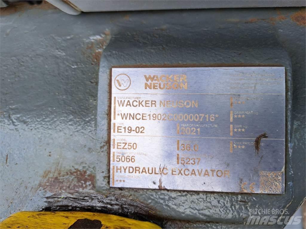 Wacker Neuson EZ50 Pásová rýpadla