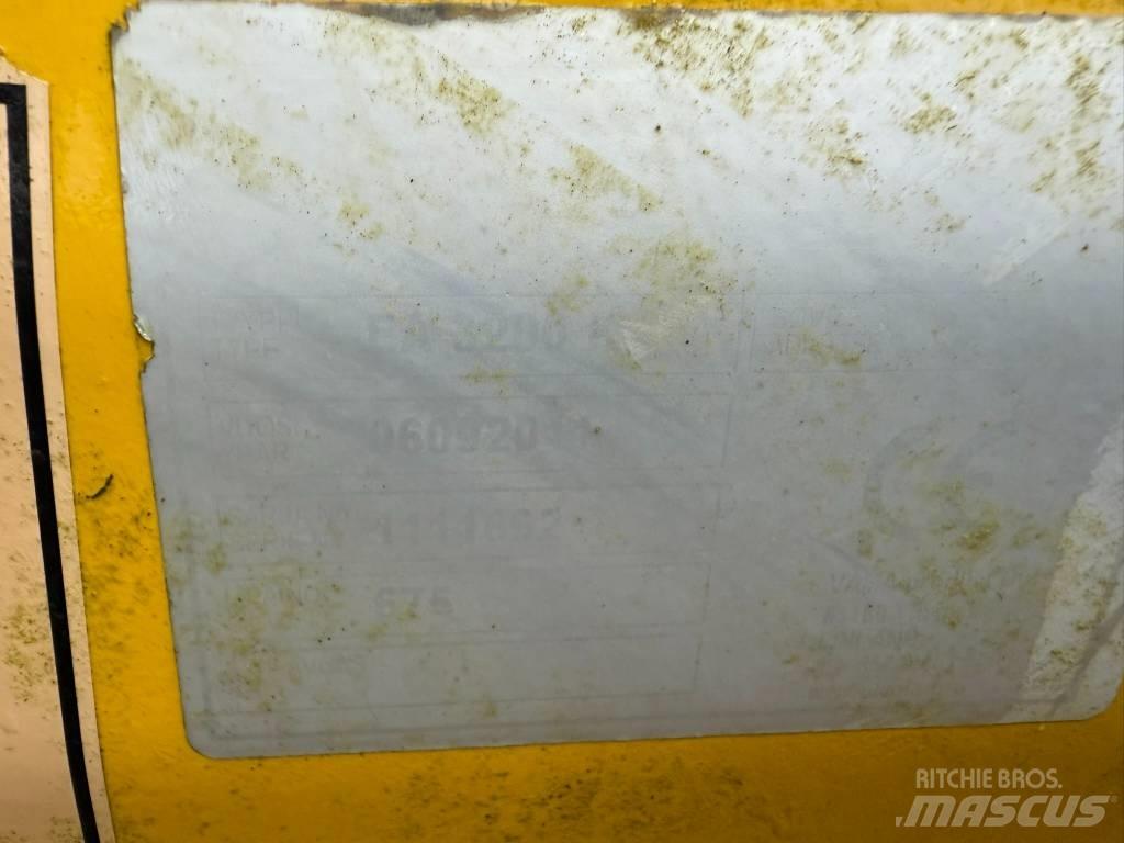 Vama EA 3200 KN Sněžné pluhy, přední sněhové radlice