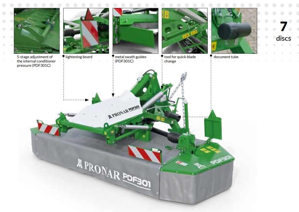 Pronar PDF301 Žací stroje