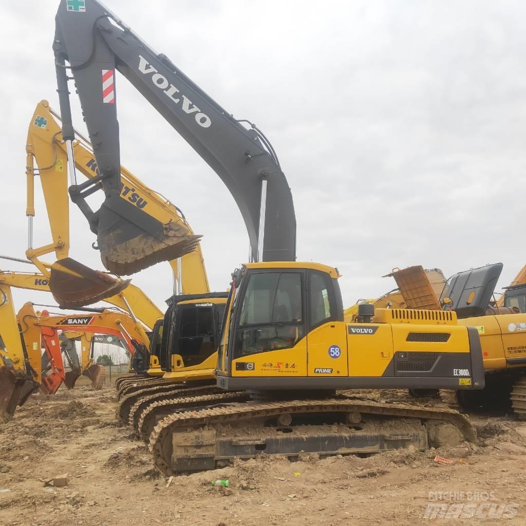 Volvo EC 300 D Pásová rýpadla