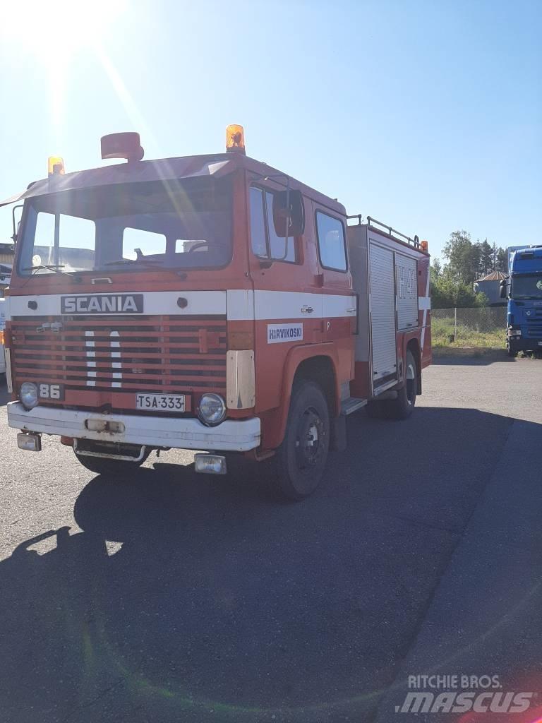 Scania LB 86 Hasičský vůz