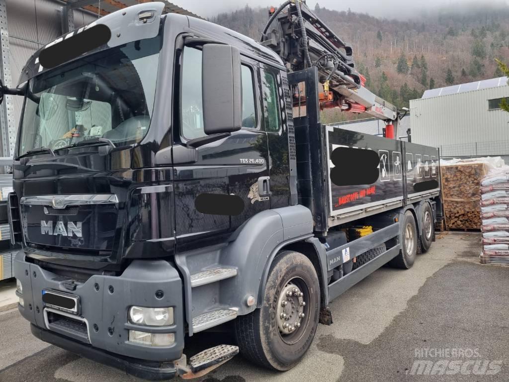 MAN TGS 26.400 Autojeřáby, hydraulické ruky