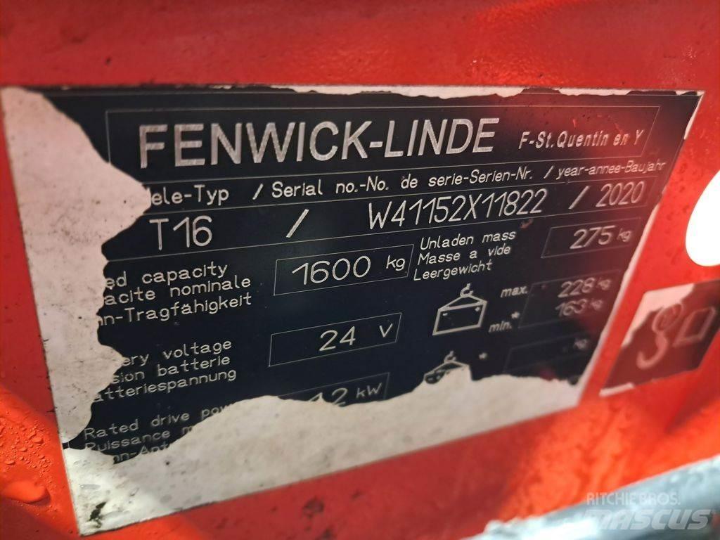 Linde T16 Nízkozdvižný vozík