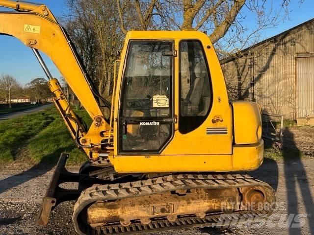 Komatsu PC 75R Midi rýpadla 7t - 12t