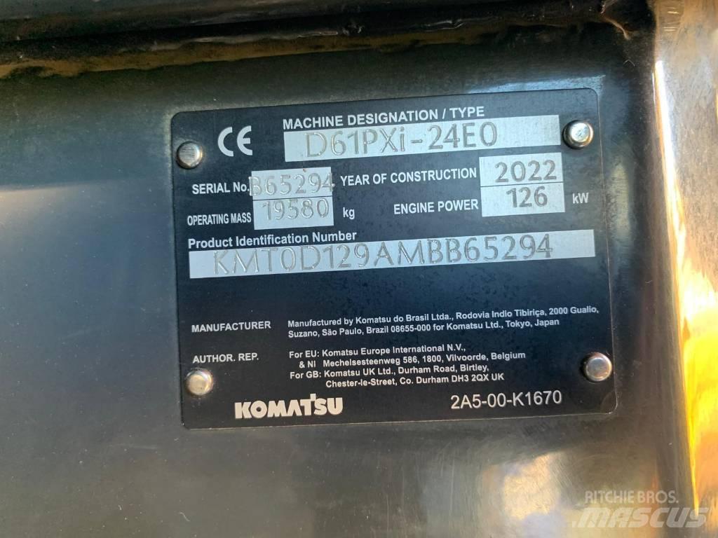Komatsu D61PXi-24E0 Pásové dozery