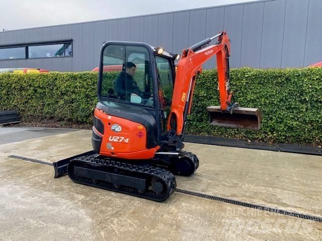 Kubota U 27-4 Mini rýpadla < 7t