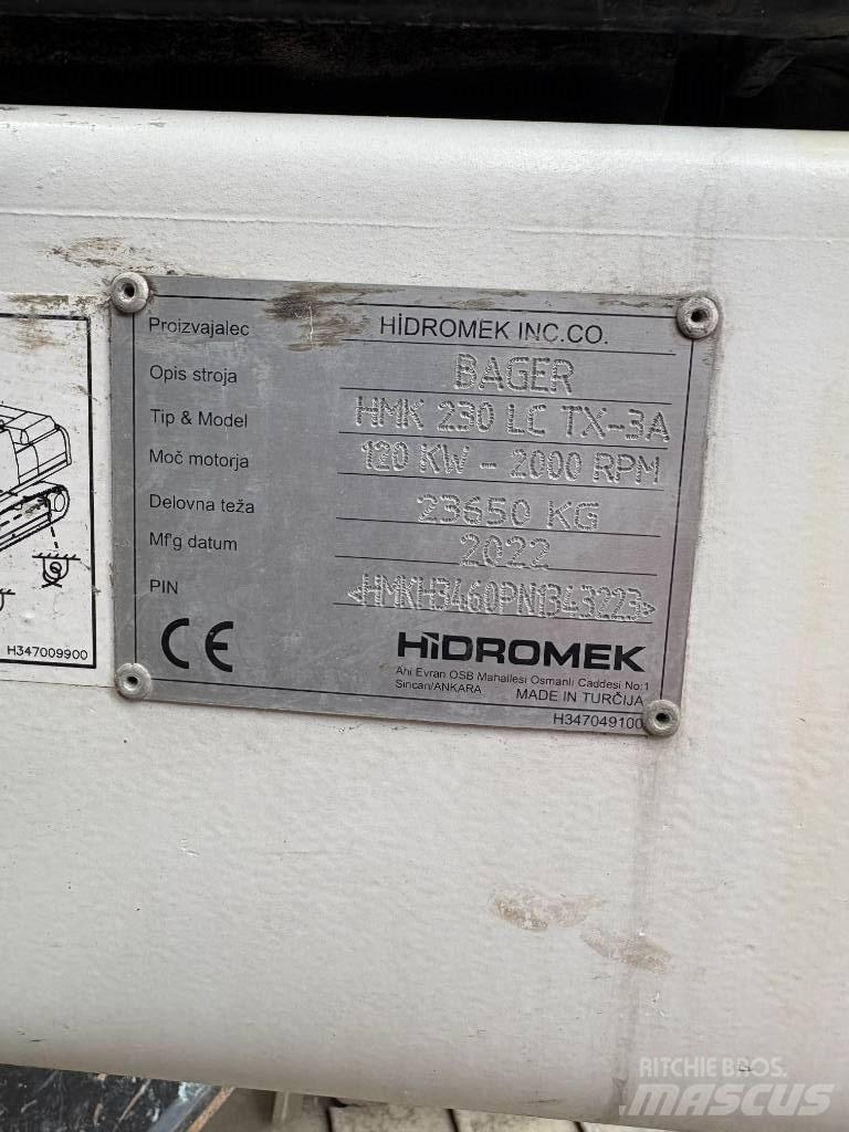 Hidromek 230 LC TX Demoliční rýpadla