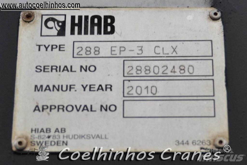 Hiab 288 XS / EP 3-CLX Nakládací jeřáby