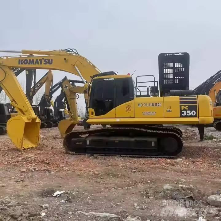 Komatsu PC 350 Pásová rýpadla