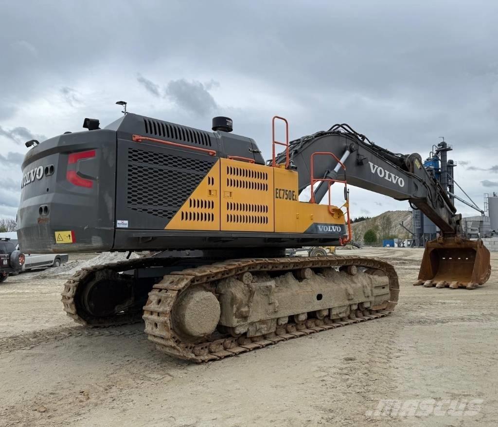 Volvo EC 750 EL Pásová rýpadla