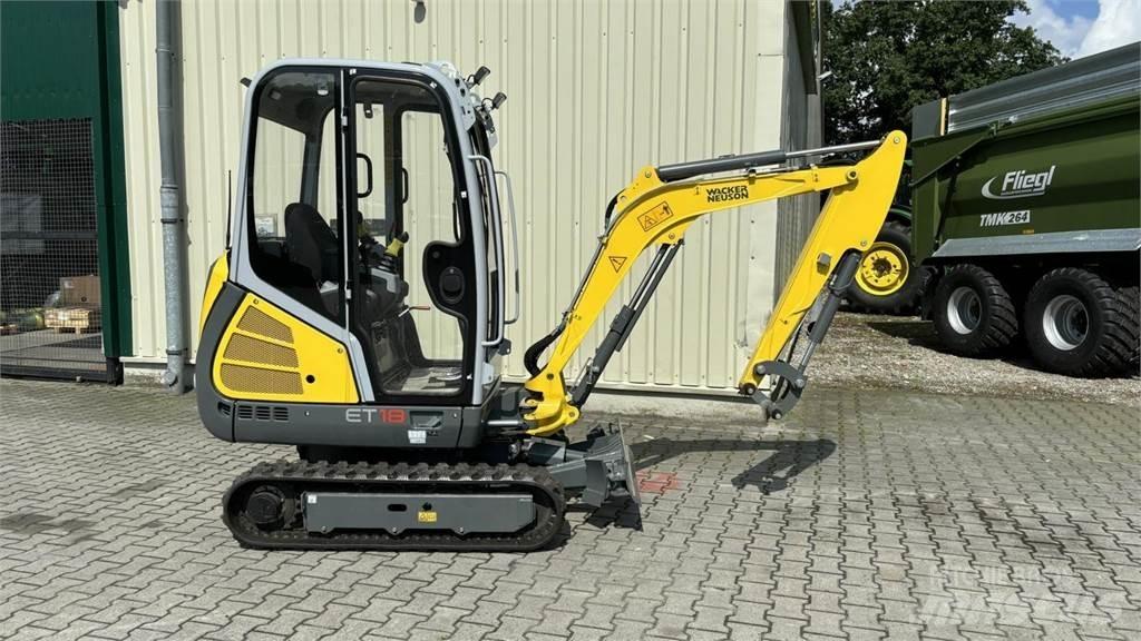Wacker ET 18 Mini rýpadla < 7t