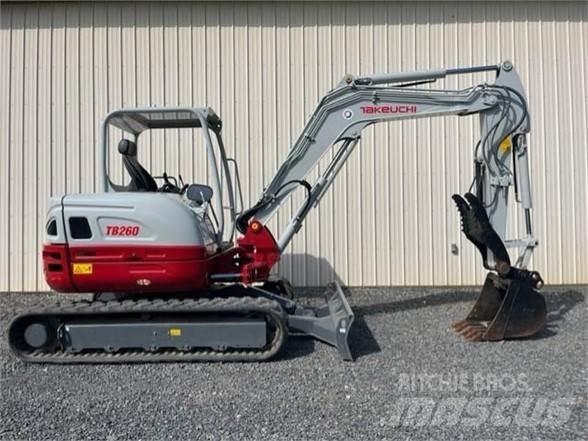 Takeuchi TB260 Pásová rýpadla