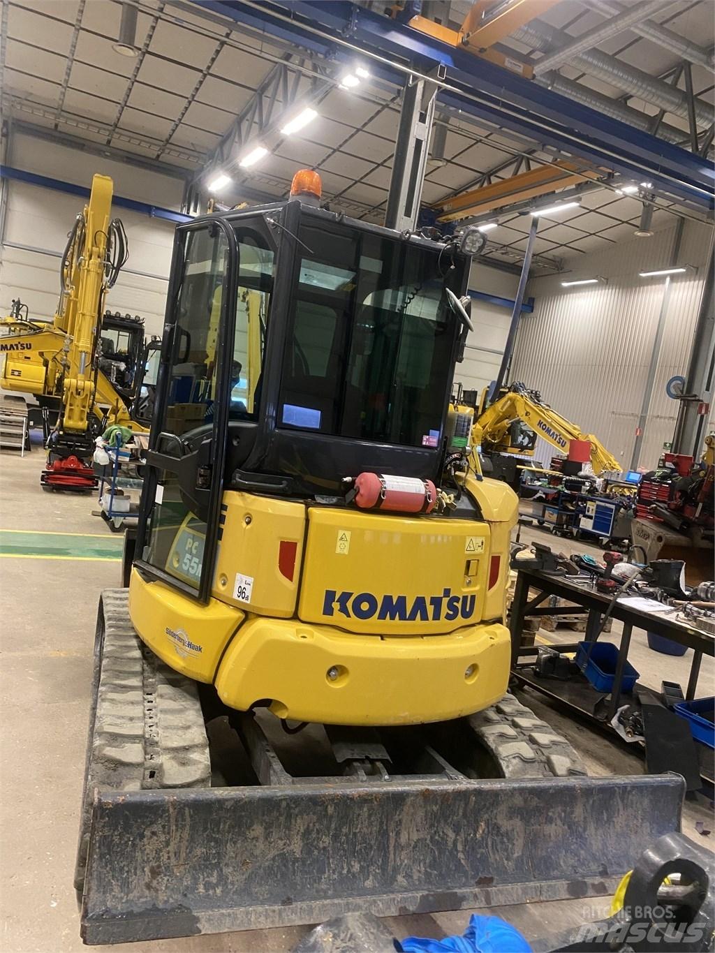 Komatsu PC55MR-5 Mini rýpadla < 7t