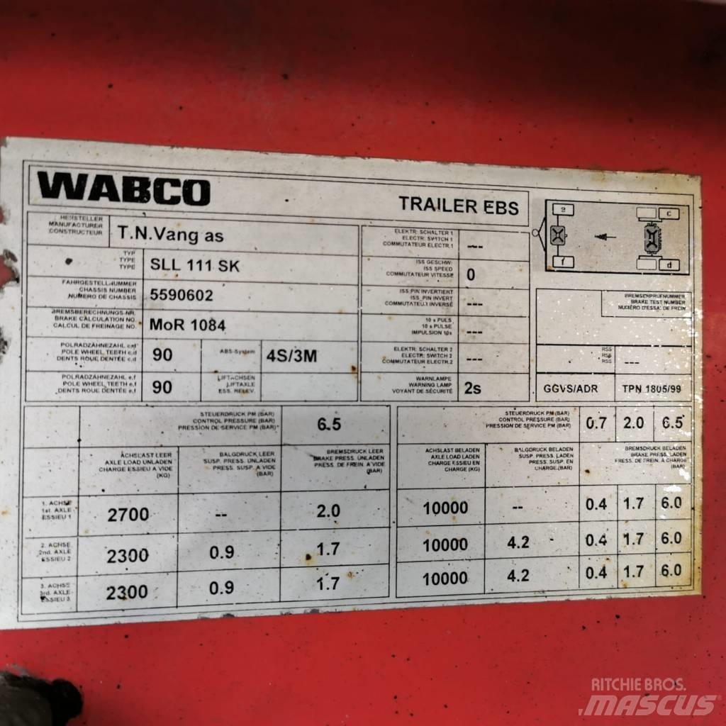 Vang SLL111SK Skříňové návěsy