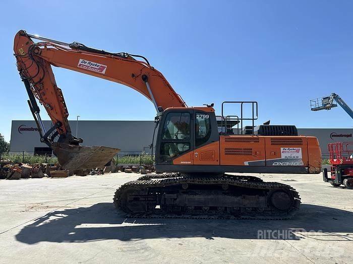 Doosan DX340LC-5 Pásová rýpadla