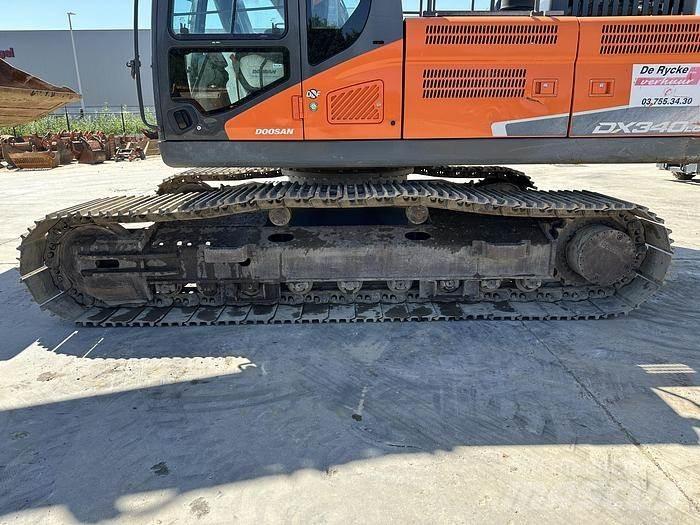 Doosan DX340LC-5 Pásová rýpadla