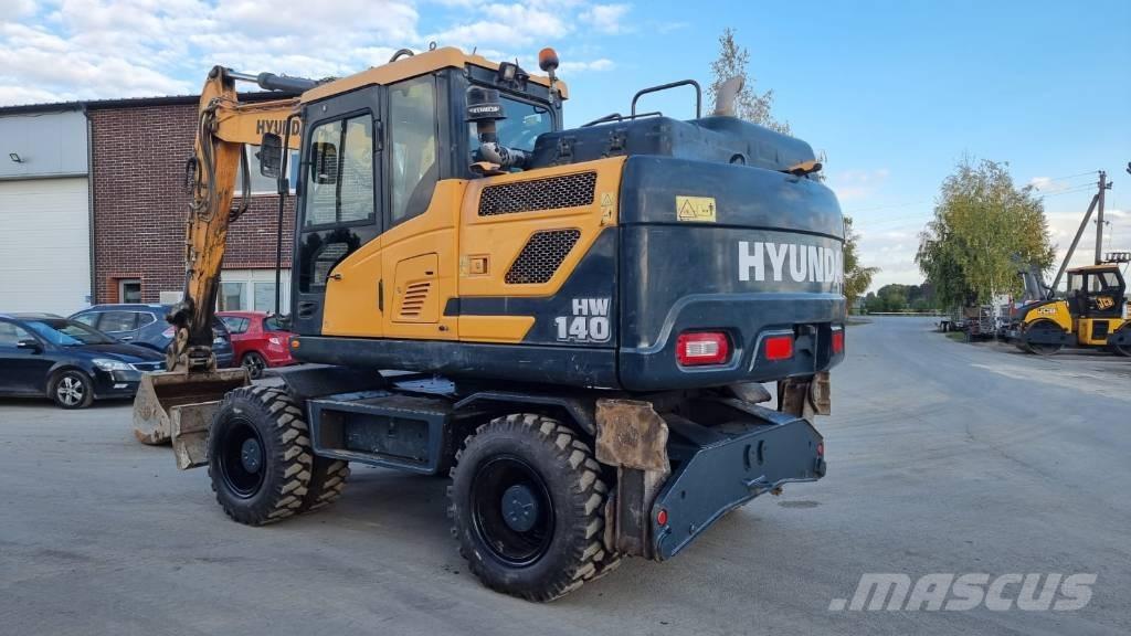Hyundai HW 140 Kolová rýpadla