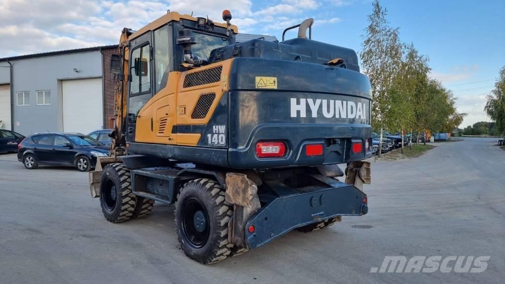 Hyundai HW 140 Kolová rýpadla