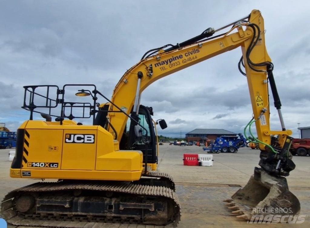 JCB 140X Steelwrist Pásová rýpadla