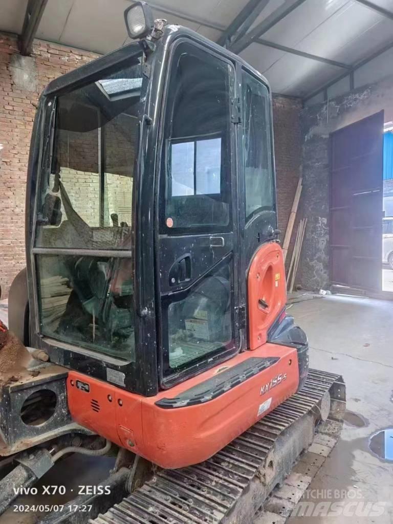Kubota KX 155-5 Pásová rýpadla