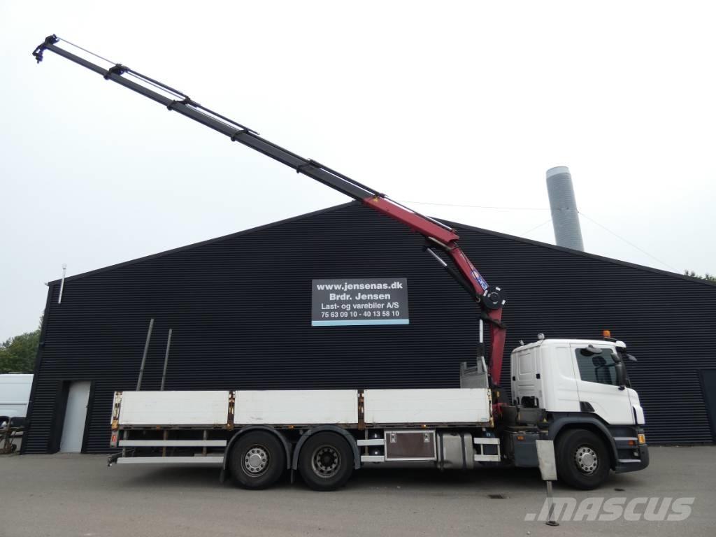Scania P 360 Autojeřáby, hydraulické ruky