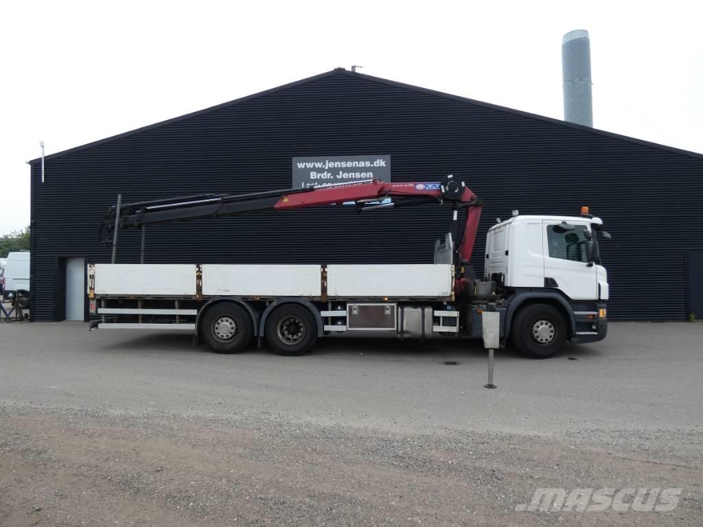Scania P 360 Autojeřáby, hydraulické ruky