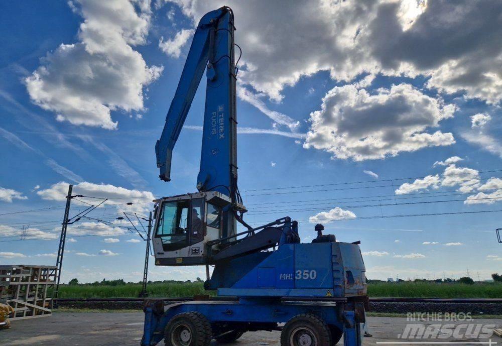 Terex Fuchs MHL 350 Stroje pro manipulaci s odpadem