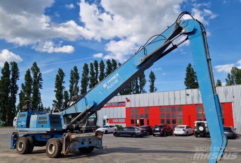 Terex Fuchs MHL 350 Stroje pro manipulaci s odpadem