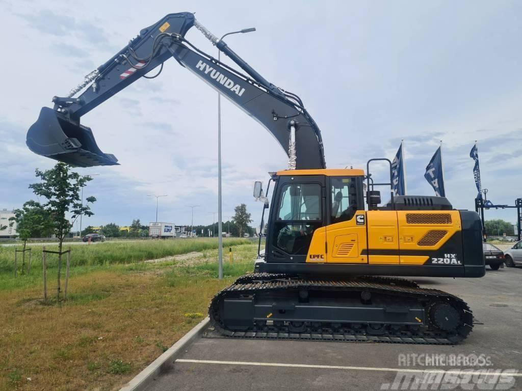 Hyundai HX220AL Pásová rýpadla