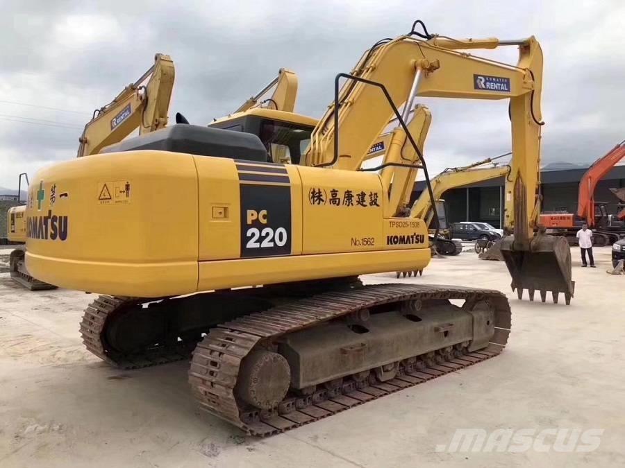 Komatsu pc220-7 Pásová rýpadla