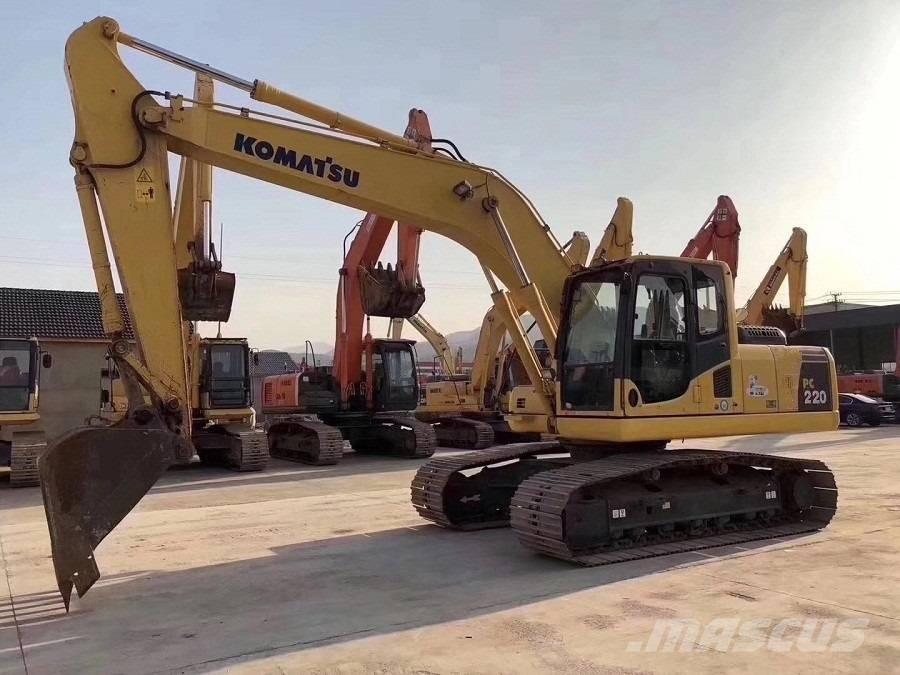 Komatsu pc220-7 Pásová rýpadla