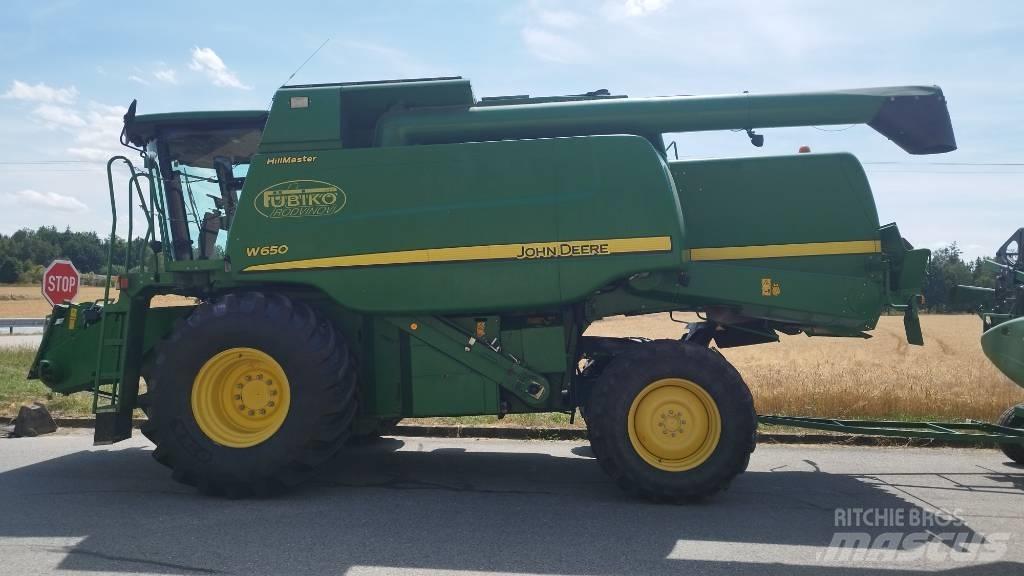 John Deere W 650 Sklízecí mlátičky