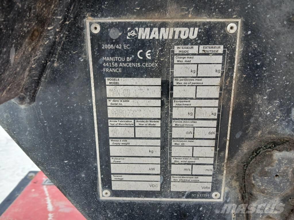 Manitou ManGo 12 Kloubové plošiny
