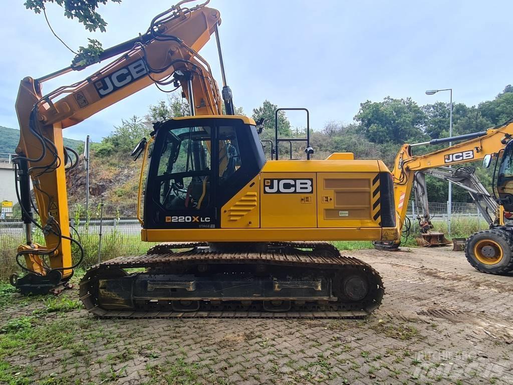 JCB 220X LC Pásová rýpadla