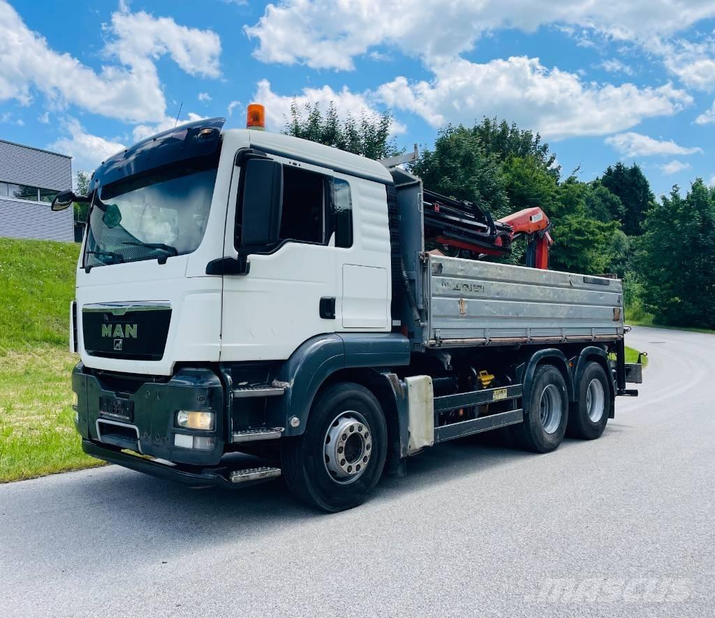 MAN TGS 26.440 Autojeřáby, hydraulické ruky