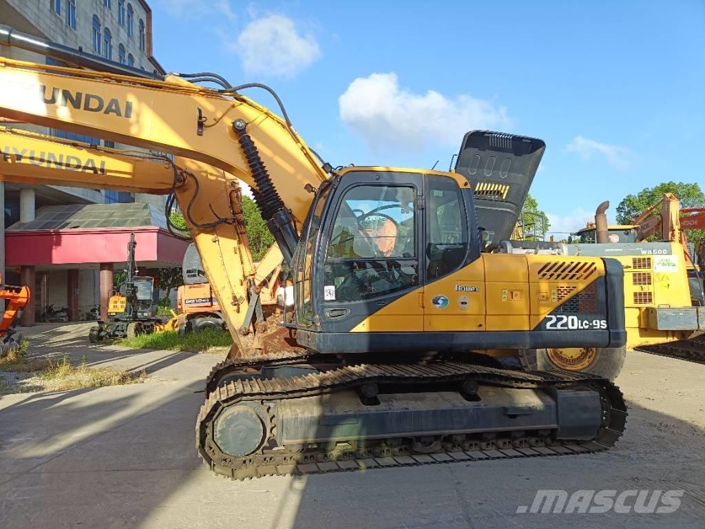 Hyundai R220LC-9S Pásová rýpadla