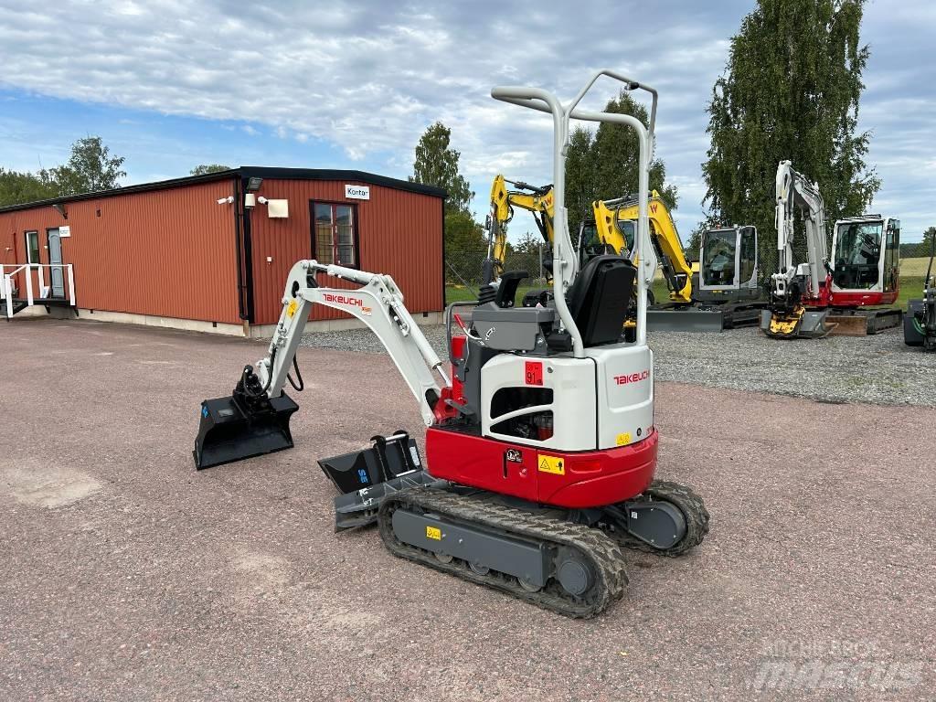 Takeuchi TB210R Mini rýpadla < 7t