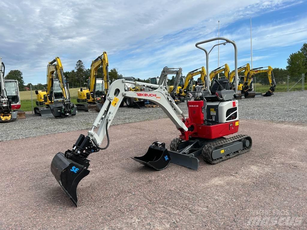 Takeuchi TB210R Mini rýpadla < 7t