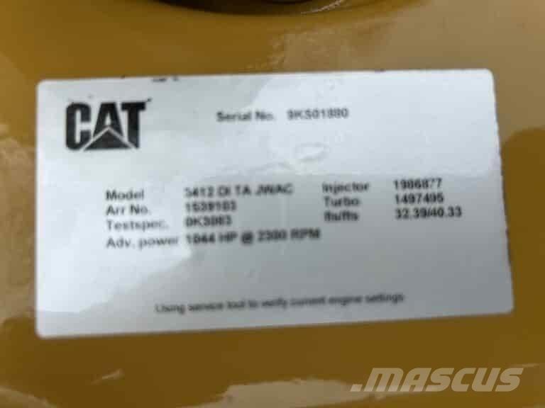 CAT 3412E Lodní motorové jednotky