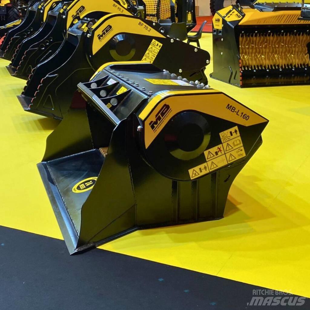 MB Crusher MB-L160 Drtící lopaty