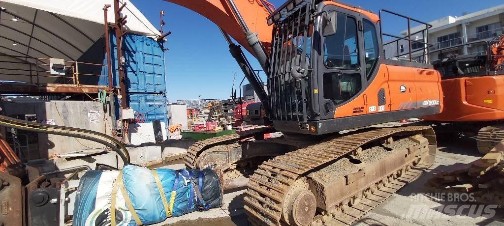 Doosan DX 300 LC Pásová rýpadla