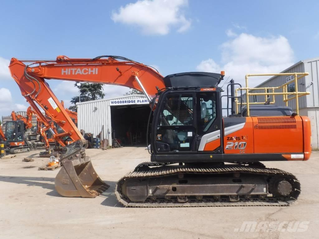 Hitachi ZX 210 LC-7 Pásová rýpadla