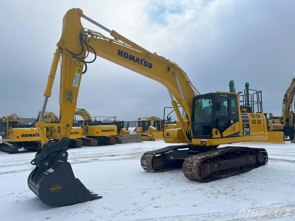 Komatsu PC 210 LC-11 Pásová rýpadla
