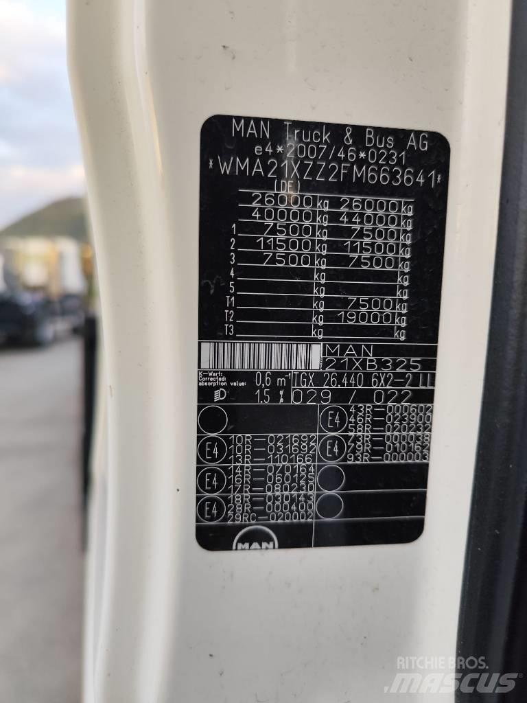 MAN TGX 26.440 Valník s navijákem
