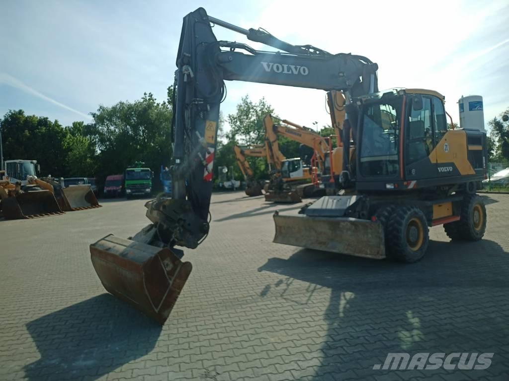 Volvo EW 180 E Kolová rýpadla