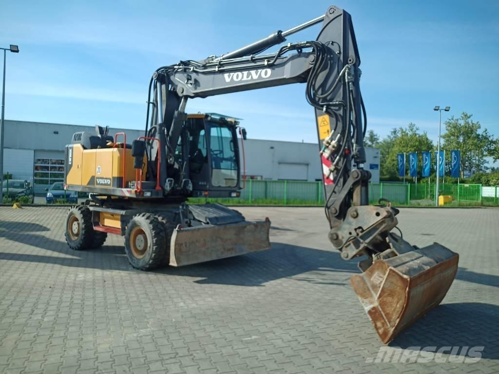 Volvo EW 180 E Kolová rýpadla