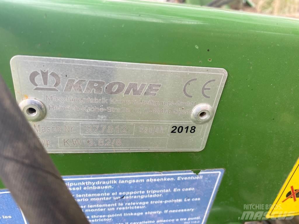 Krone KW 8.82/8 Obraceče a shrabovače sena
