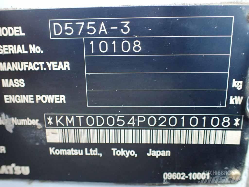 Komatsu D 575 A-3 Pásové dozery