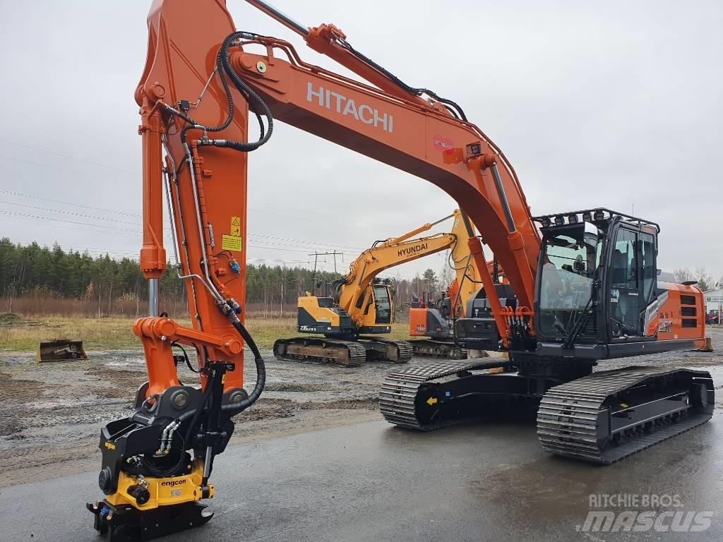 Hitachi ZX250LC-7 Pásová rýpadla